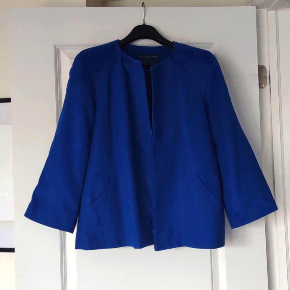 Royal blue coat